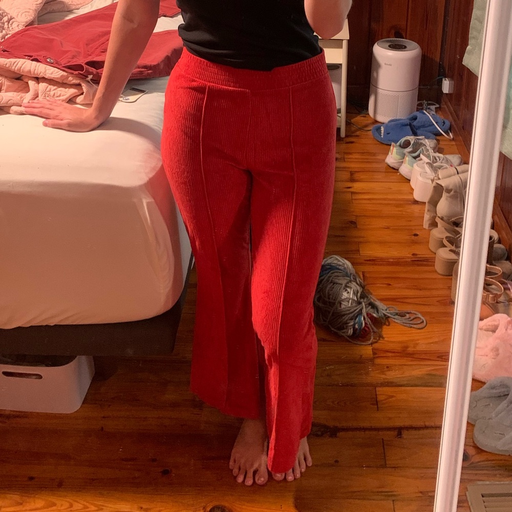 Aerie Red flair Leg Women's Pants